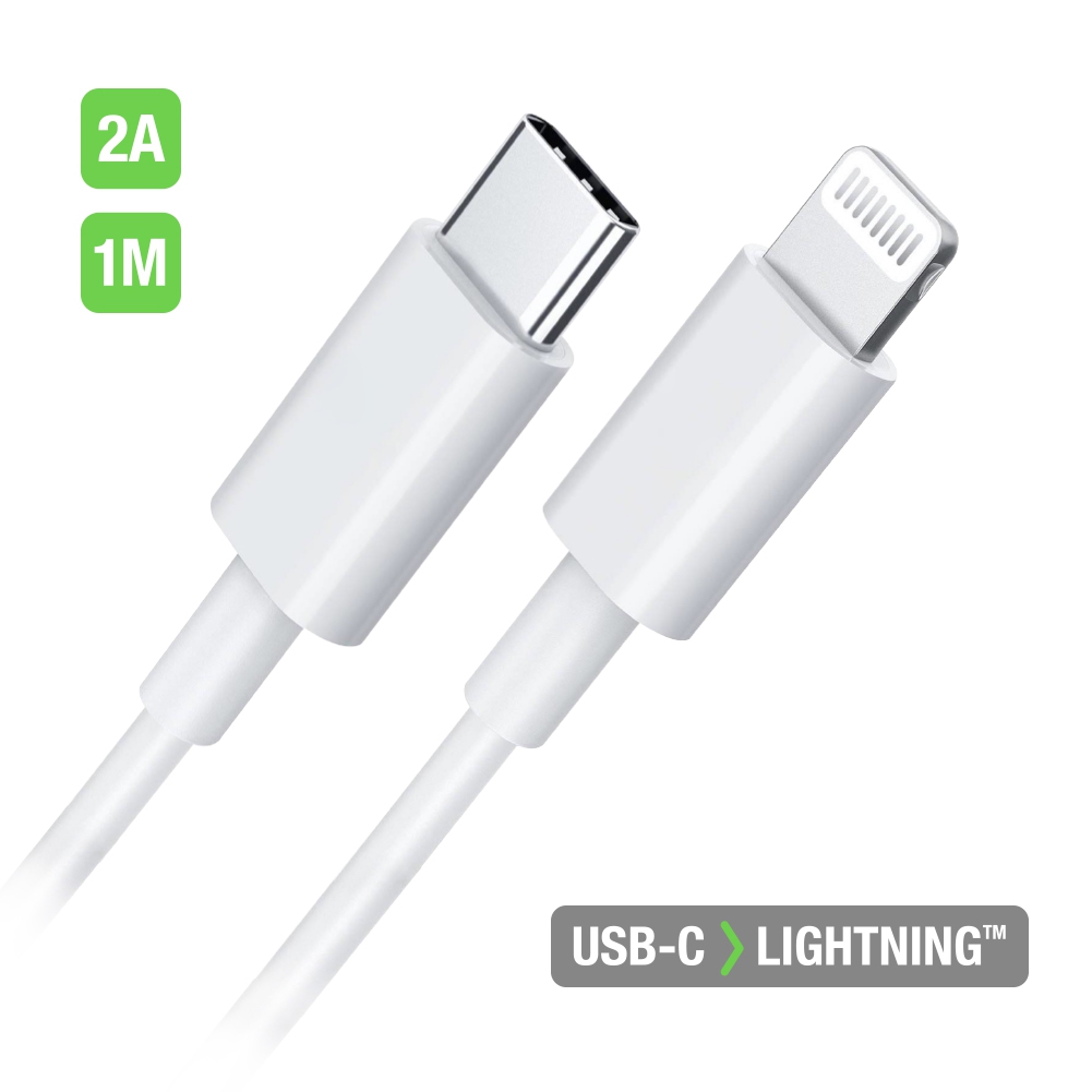 Câble USB-C vers Lightning 1 m